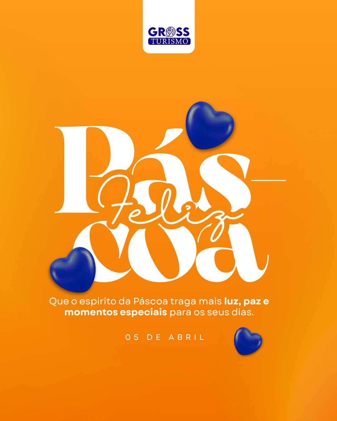 A Gross Turismo deseja a todos uma Feliz Páscoa!